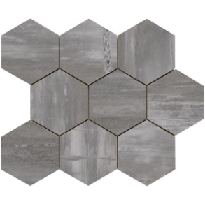 Grey Hexagon - porcelain tile